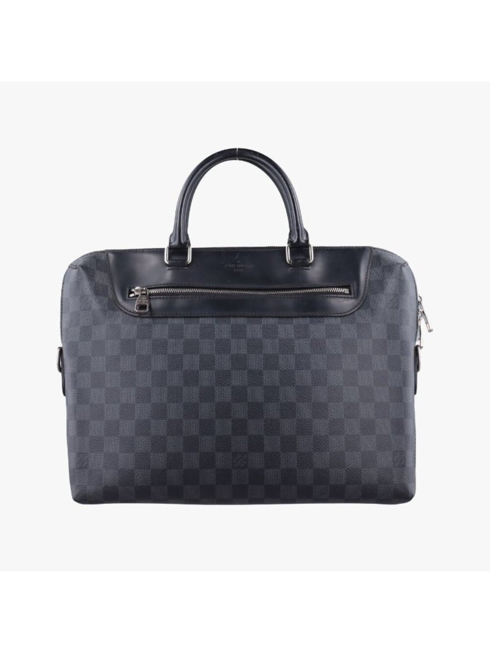 Louis Vuitton Porte Documents Jour Pdj NM Black Navy Damier Cobalt - Picture 1 of 15